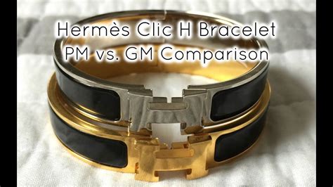 hermes pm gm size bracelet|gm vs pm hermes.